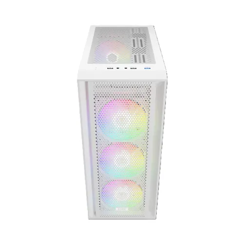 CASE GAMDIAS AURA GC2 ELITE WHITE ARGB – MID TOWER | 4 FAN ARGB | VGA 340MM